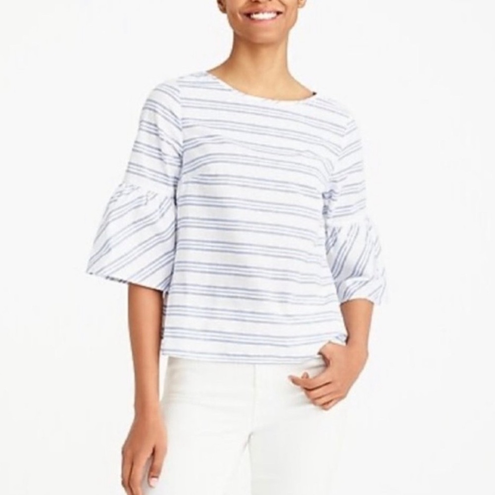 JCrew Factory Bell Sleeve top - 6
